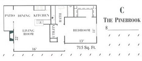 The Pinebrook 1105 floor plan